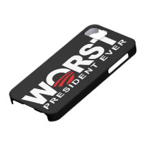 Wost President Ever - anti Obama iPhone 5 Case