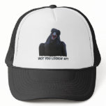 "WOT U LOOKIN' AT?"  Cap Trucker Hats