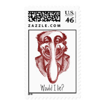 Would I Lie? postage by jfuqua Would I Lie? postage