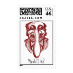 Would I Lie? Postage Stamp