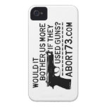 Would it Bother Us More if They Used Guns? Abort73 iPhone 4 Cases