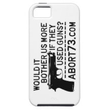 Would it Bother Us More if They Used Guns? Abort73 iPhone 5 Cover