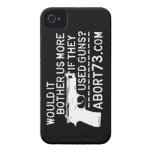 Would it Bother Us More if They Used Guns? Abort73 casemate cases