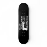 Would it Bother Us More if They Used Guns? Abort73 Skateboard Deck