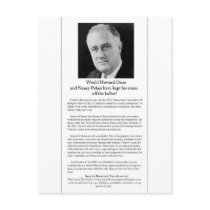Would the DNC have kept FDR's name off the ballot? postcards by TheDenverGroup Would the DNC have kept FDR's name off the ballot? postcards