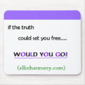 Would you go? Mousepad