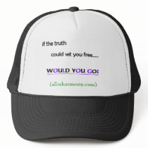 Would you go? Truckers Hat hats