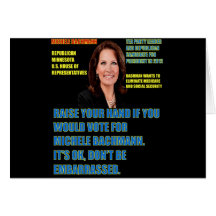 Would You Vote for Michele Bachmann Cards