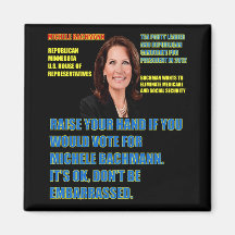 Would You Vote for Michele Bachmann Magnet