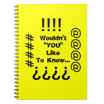 Wouldn't You Like To Know... Notebooks