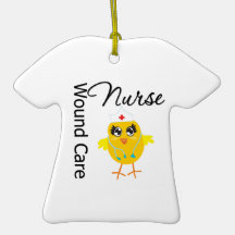 Wound Care Nurse Chick v1 Christmas Tree Ornament