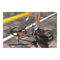 Wounded bicycle posters by Anto_Matkovic Wounded bicycle posters