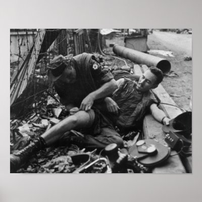 Wounded Soldier Vietnam War