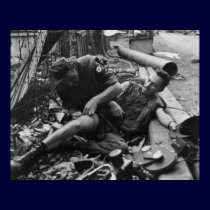 Wounded Soldier Vietnam War 1968 posters