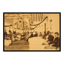 Wounded Soliders in Armory Square Hospital DC 1864 posters
