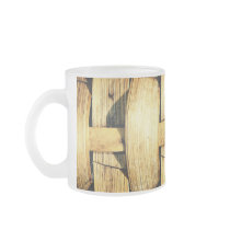Woven Bamboo Strips - Tiki Torch Mugs