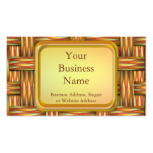Woven Fire Business Cards