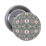 Woven Green Jewels Button