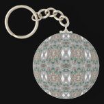 Woven Green Jewels Keychains