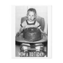 WOW A BIRTHDAY! postcards by KABSANNIE WOW A BIRTHDAY! postcards
