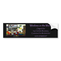WOW Bumper Sticker Ad bumper stickers