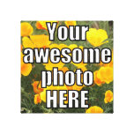 WOW Create Your Own Photo Upload Canvas My Picture Gallery Wrap Canvas