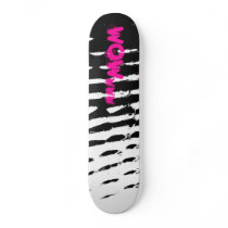 WOW...Funky B&W Skateboard
