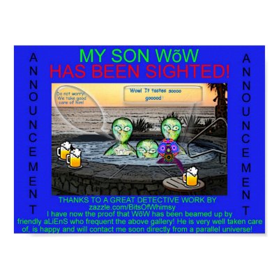 WoW Has Been Sighted! Poster by mohsenart
