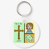 WOW Keychain