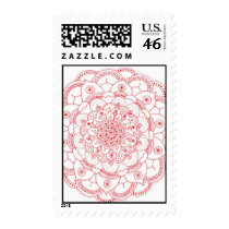 Wow! Mandala 2 Postage Stamps