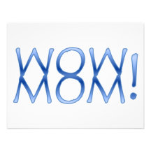 Wow Mom Personalized Invite