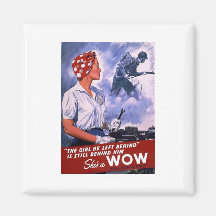 WOW Vintage Americana Magnet