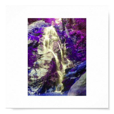 wow waterfall poster by lsvmanga