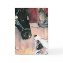 WOW - WindChill, Walker and Olivia greeting card