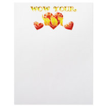 WOW YOUR HOT CUSTOMIZED LETTERHEAD