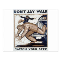 WPA - Jaywalk Post Cards