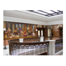 WPA Murals 10 ~ postcard