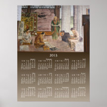 WPA Murals 3  Calendar ~ print