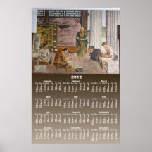 WPA Murals 3  Calendar ~ print