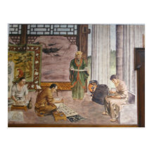WPA Murals 3 ~ postcard