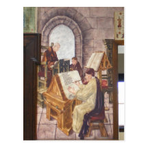 WPA Murals 4 ~ postcard