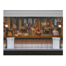 WPA Murals 5 ~ postcard