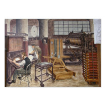 WPA Murals 7 ~ ATC Business Card