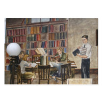 WPA Murals 8 ~ ATC Business Card Template