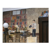 WPA Murals 8 ~ postcard