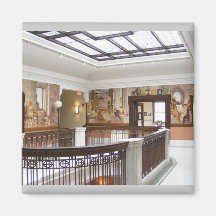 WPA Murals 9 ~ magnet