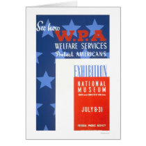 WPA Protects Americans 1941 WPA cards