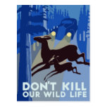 WPA Wildlife Postcard