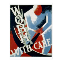 WPA - Work Safe Post Card