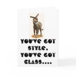 WR709040, You've got style,You've got class.... Card
